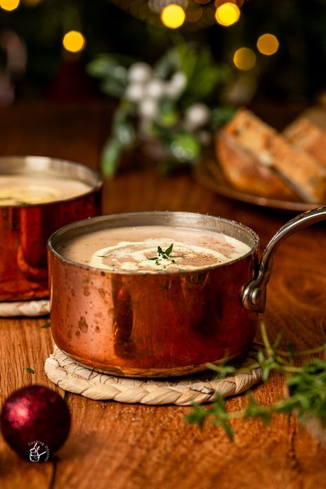 French Chestnut Soup | J Cooking Odyssey Chestnut Soup, African Peanut Soup, Tiger Bread, Punjabi Cuisine, Lunch Sides, Dairy Free Cream, Veggie Stock, Indian Sweet, African Food