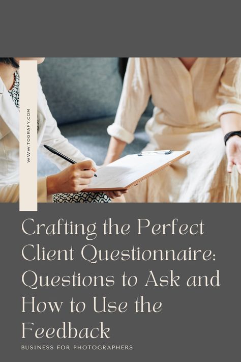 Discover how to ask the right questions to elevate your services, delight your clients, and stand out in a crowded market. Ready to take your business to new heights? Explore our highly-rated, customizable questionnaires and start making every client interaction unforgettable! . . . . Photography Client Questionnaire Client Feedback Questions Photography Session Preparation Wedding Photography Questionnaire Newborn Photography Questionnaire Portrait Photography Questions Wedding Client Questionnaire, Expectations Photography, Photography Client Questionnaire, Photography Questionnaire, Client Retention, Feedback Questions, Client Questionnaire, Business Foundation, Student Portal