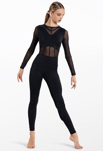 Black Dance Costumes, Unitard Costumes, Solo Dance Costumes, Modern Dance Costume, Aerial Costume, Dance Unitard, Dance Costumes Dresses, Contemporary Dance Costumes, Dance Competition Costumes