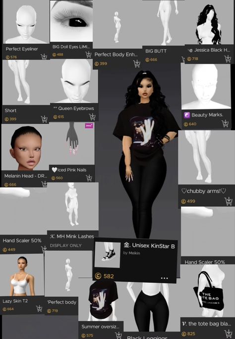 Cute Imvu Names, Imvu Mesh Head Ideas, Imvu Heads Names, Imvu Face Ideas, Imvu Face, Imvu Heads, Imvu Fits, Imvu Avi, Makeup Names