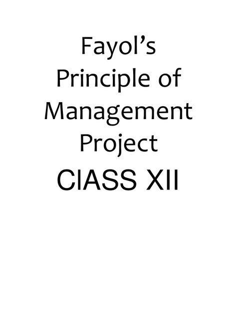 Principles Of Management, Class 12 Business Studies Project, Principal Of Management Project Class 12, Accountancy Project Class 12, Comprehensive Project Class 12, Bst Project Class 12 Principal Of Management, Principles Of Management Project, Bst Project Class 12 Marketing Management, Scientific Management