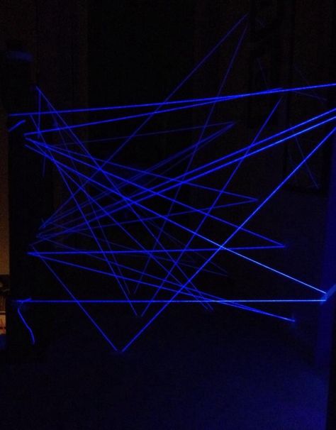 White Yarn tied/taped across hallway + black light= inside DIY laser maze. Laser Maze, School Dance Themes, Amazing Maze, Lifeway Vbs, Spy Party, Dance Themes, Youth Group Games, Spy Kids, Summer Fun List