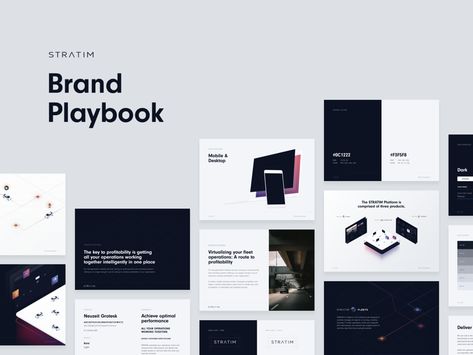 STRATIM  Brand Playbook Brand Playbook, Playbook Design, Drink Branding, News Website Design, Portfolio Resume, Drinks Brands, Concept Ideas, Design Guidelines, Brand Guide