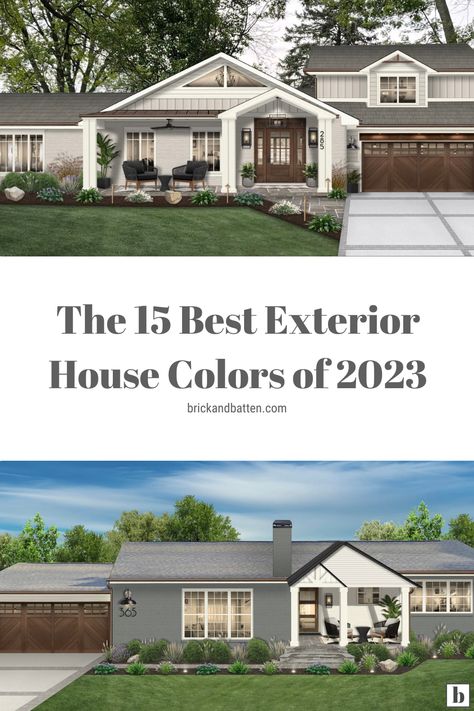 Best Outdoor Paint Colors For House, Trending Exterior House Colors 2022, Outdoor House Paint Colors 2023, Exterior House Trends 2023, 2023 Siding Trends, Top Exterior House Colors 2022, 2023 Exterior Paint Colors, Best Exterior House Colors 2023, 2022 Exterior House Color Trends