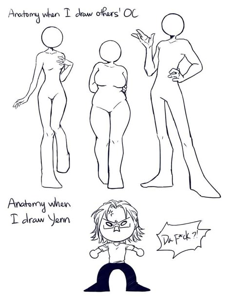 Cartoon Anatomy, Body Type Drawing, Art Tools Drawing, 캐릭터 드로잉, Concept Art Drawing, Figure Drawing Reference, Female Body, Book Art Drawings, Art Tutorials Drawing