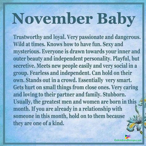 Born in November Month Sayings - Free 2019 Printable Calendar, Templates, Holidays November Born Quotes, November Birthday Quotes, Birthday Month Quotes, November Born, Sagittarius Personality, Zodiac Quotes Scorpio, November Quotes, Month Quotes, November Baby