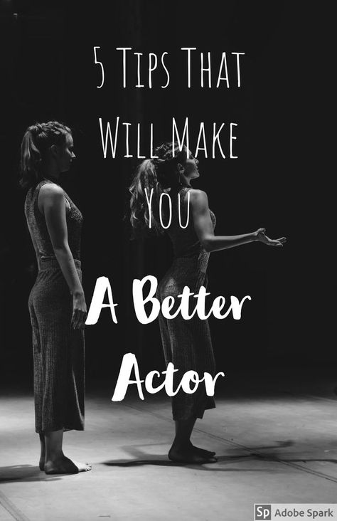 5 Tips That Will Make You A Better Actor | Best actor, Acting lessons, Acting techniques Acting Studio, Acting Monologues, Acting Scripts, Acting Exercises, Acting Quotes, Teaching Theatre, Teaching Drama, Acting Auditions, Acting Lessons