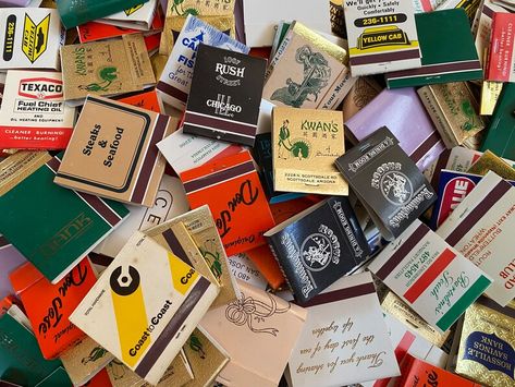 Vintage Matchbooks Restaurants Banks Hotels Travel - Etsy Match Books, Vintage Matchbooks, China Restaurant, Casino Hotel, Vegas Casino, Hotel Bar, Sewing Tags, Travel Souvenirs, New York Travel