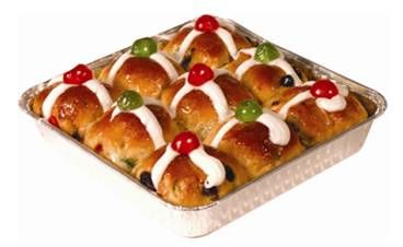 Hot Cross buns is a great candied fruit recipe from Paradise. Click to see it and purchase the candied fruit online. Hot Cross Buns With Candied Fruit, Candied Fruit Recipes, Red Pineapple, Cross Buns Recipe, Candied Pineapple, Hot Buns, Hot Cross Buns Recipe, Fruit Recipe, Buns Recipe