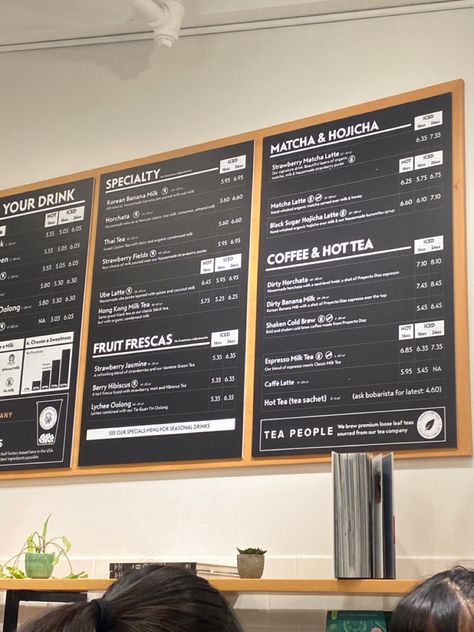 Cafe Menu Board Design, Coffee Bistro, Cafe Menu Boards, Menu Board Design, Cafe Menu Design, Bakery Design Interior, Menu Boards, Coffee Menu, Bakery Design