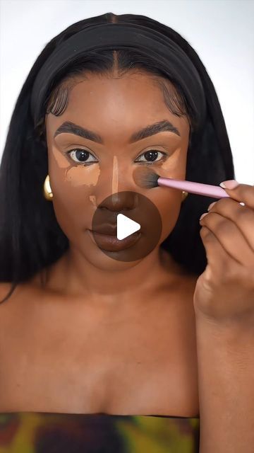 Makeup Looks For Darker Skin, Beat Face Black Women, Simple Makeup Ideas Natural Looks, Cute Natural Makeup Looks Black Women, Soft Glam Bridal Makeup Black Women, Fall Makeup For Black Women, Natural Makeup Looks For Black Women, Nude Makeup Looks Black Women, Everyday Makeup Black Women