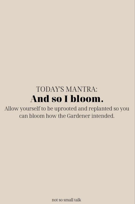 All your work all your efforts to know yourself and understand your purpose counts in this moment… bloom and show you off 🖤🤍🔥 Blooming Quotes Motivation, Bloom Quotes Motivation, Bloom Quotes, Know Yourself, Life Vision, Small Talk, Days Of The Week, Words Of Encouragement, Journal Inspiration