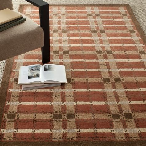 Martha Stewart by SAFAVIEH Colorweave Plaid Wool/ Viscose Rug - On Sale - Bed Bath & Beyond - 7910940 Plaid Area Rug, Plaid Rug, Viscose Rug, Tartan Fabric, Gold Rug, Red Area Rug, Red Wool, Cool Rugs, Online Home Decor Stores