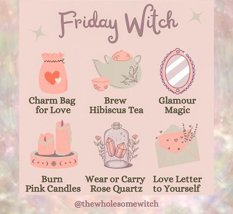 Monday Witchcraft, Monday Witch, Kitchen Witch Recipes, Witch Board, Witch Rituals, Planet Venus, Green Witchcraft, Wiccan Magic, Witch Spirituality