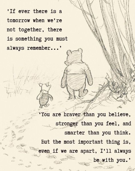 Winnie The Pooh Prints, Eh Shepard, Winnie The Pooh Quote, Winnie The Pooh Quotes, Pooh Quotes, Stronger Than You Think, Quotes Disney, Baby Art, Stronger Than You