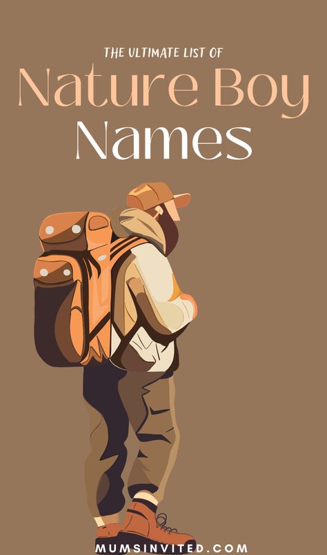 Get inspired by these meaningful strong nature names for boys. They are the best nature-related boy names for babies or your male characters. Discover tons of aesthetic, earthy, boho, crunchy, flower, celestial boy names that will be perfect as cute middle names. Rare and beautiful, short & long nature-inspired names are on trend for a reason, whether you're looking for writing inspiration, a rp name, username, character name or nature baby boy name in 2024, this is the list you need! Rare Male Names, Character Names Male, Nature Boy Names, Aesthetic Male Names, Male Character Names, Boy Names Ideas, Aesthetic Boy Names, Long Boy Names, Nature Names For Boys