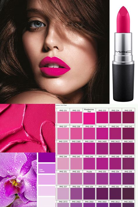 Fuchsia-lipstick-trends Fuchsia Lipstick Makeup, Fuschia Lipstick Makeup Look, Lip Liner Drugstore, Fuschia Lipstick, Pearl Market, Summer Lipstick Colors, Olive Skin Lipstick, Lilac Lipstick, Max Factor Lipstick