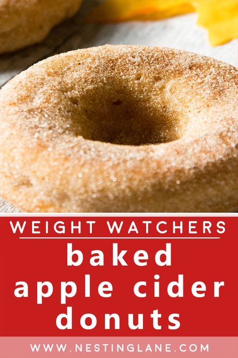 Baked Cider Donuts Recipe, Weight Watchers Apple Recipes, Low Calorie Donuts, Healthy Donuts Recipe, Health Dessert Recipes, Weight Watchers Food Points, Weight Watchers Meals Dinner, Cider Donuts Recipe, Apple Cider Donuts Recipe