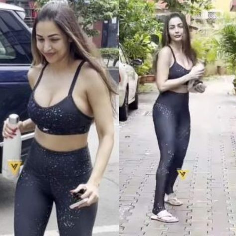 Malaika Arora Khan, Sports Video, Malaika Arora, Hot Leggings, Matching Leggings, Health Club, Sports Activities, Watch Video, Gym Outfit