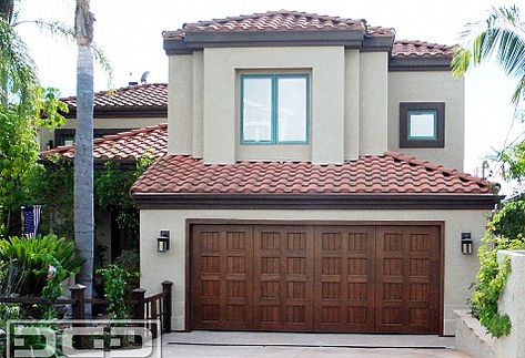 Mahogany exterior doors