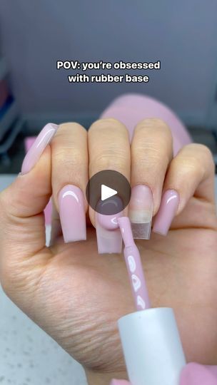 724K views · 36K reactions | In love with rubber base! All Rubber Base V2 including your favorites are restocked! ❤️ LNnailedit.com 🛍️
.
.
.
.
.

#nails #nailstyle #nailsdesign #nailslove #nailsalon #nailsmagazine #nailsonpoint #nailsoftheweek #nailporn #gelnail #nailsnailsnails #nailartlove #naildesigns #nailsdid #nailpro #naillove #acrylicnails #nailsonfleek #instanail #beautynails #nailselfie #naildesign #nailstagram #nailsofinstagram #nailsart #instanails #gelnails #nailsoftheday #nail #nailart | LN Nailed It | Current Joys · Symphonia IX Sorbet Nails, Current Joys, Nail Spot, Lavender Uses, Long Square Nails, Strawberry Sorbet, Gel Glue, Gel Tips, Perfect Pink