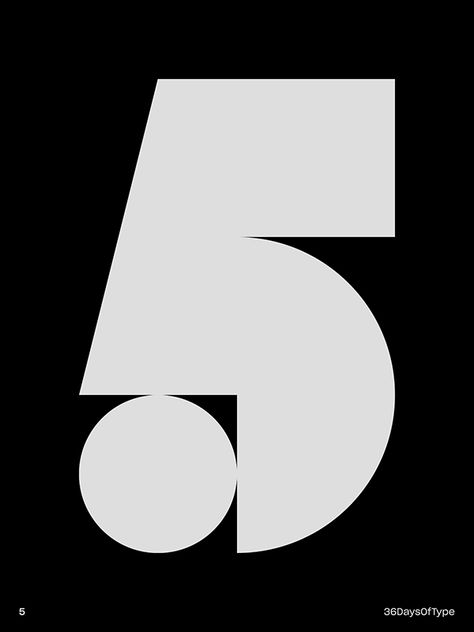 55 Number Design, 2 Logo Design Number, Percentage Design, 25 Typography, Number 5 Art, 5 Logo Design, 5 Typography, Typography Numbers, 5 Anniversary