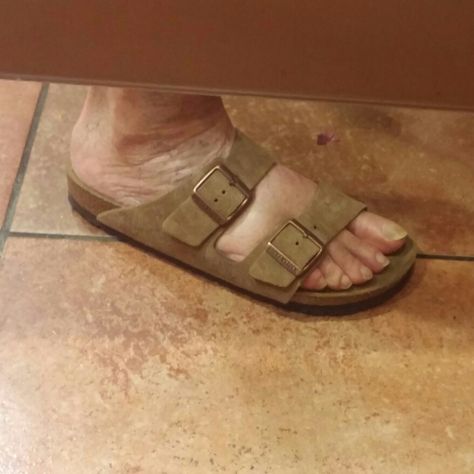 Trim those talons, grandpa... Grandpa Shoes, Birkenstock Milano, Dumb And Dumber, Birkenstock, Trim, Sandals