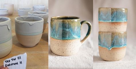 Botz Glaze Combinations, Textured Turquoise, Ceramics Pottery Bowls, Glaze Combinations, Glaze Combos, Pottery Kiln, Glaze Ideas, Amaco Glazes, Pottery Glaze