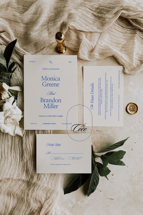 Elegant Minimalist Dusty Blue Wedding Invitations.  Find the perfect blend of modern luxe and classic charm with our Dusty Blue wedding invitations.  These stunning designs feature a minimalist aesthetic and a sophisticated dusty blue color palette. Perfect for a Modern Luxe Wedding or a Minimal Wedding Invitation. Shop our collection now and make your special day unforgettable! #DustyBlueWedding #WeddingInvitations #ModernWedding Dusty Blue Combination, Minimalistic Wedding Invitations, Modern Luxe Wedding, Luxe Wedding Invitations, Dusty Blue Wedding Invitation, Blue Combination, Wedding Invitation Modern, Minimal Wedding Invitation, Blue Wedding Invitation