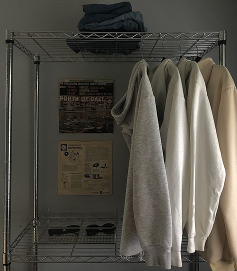 Hoodie Closet Organization, Hoodie Organization, Hoodie Organization Ideas, Hoodies Aesthetic, Closet Organization, House Inspo, Closet, Clothes