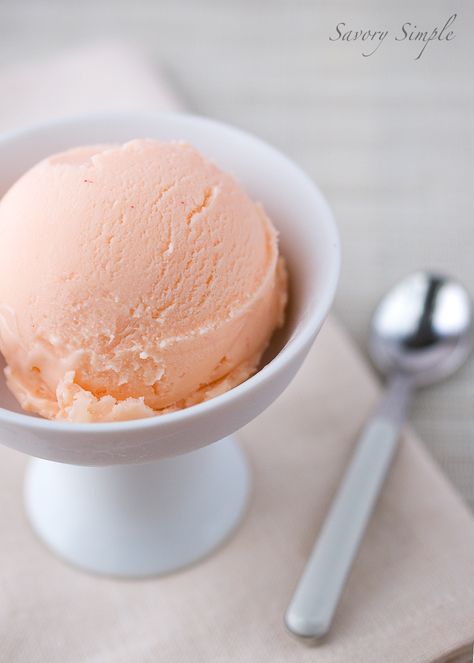 Grapefruit Curd Ice Cream ~ Savory Simple Grapefruit Curd, Orange Ideas, Orange Ice Cream, Orange Curd, Scream 4, Fresh Fruit Recipes, Homemade Ice Cream Recipes, Cold Desserts, Ice Cream Popsicles