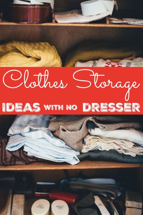 Small Space Clothing Storage, Dresser Top Organization Ideas, Dresser Alternative, Clothes Storage Ideas, T Shirt Storage, Organized Ideas, Shirt Storage, Kids Clothes Storage, Diy Clothes Storage