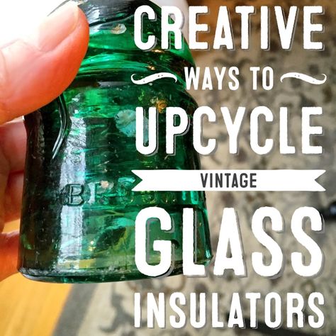 Electric Insulators, Insulator Lights, Vintage Upcycling, Upcycle Vintage, Flea Market Gardening, Repurposed Art, Upcycle Repurpose, Thrift Store Crafts, Vintage Repurposed