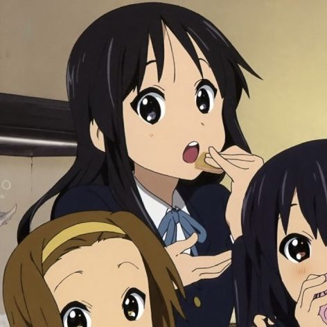 k-on official art Pfp 5 Friends, Matching Pfp 5 Friends, K On Matching Pfp, Mio Akiyama, Matching Friend, Toro Inoue, 5 Friends, Icon 5, Anime Fr