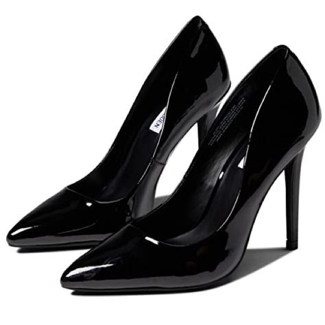 The Steve Madden Klory Pump Heels Keep It Chic And Minimal. Featuring Signature Brand Detailing On The Insole, These Pair Well With All Kinds Of Outfits. Sku: #9728959 Synthetic Upper. Synthetic Lining And Insole. Slip-On Closure. Pointed Toe Design. Stiletto Heel. Rubber Outsole. Imported. Measurements: Heel Height: 4 12 In Weight: 8 Oz Heel Height: 4 12 In Weight: 8 Oz New No Box Black Satin Shoes Pumps, Maneater Shoes, Stiletto Shoes Heels, Luxury Black Heels, Pointy Black Heels, Trendy Black High Heel Court Shoes, Trendy Black Pointed Toe Court Shoes, Black Synthetic Pointed Toe Court Shoes, Black Court Shoes With 4-inch Heel For Fall