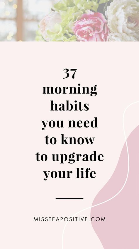 Things To Do Before School, Ways To Start Your Day, Daily Routine Habits, Morning Routines List, Daily Routine Schedule, How To Have A Good Morning, Habits To Start, Attracting Wealth, Life Changing Habits