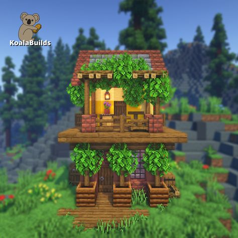 Minecraft: Cute 2floor Spanish House. Tap to see the tutorial Build Cute, Minecraft House Ideas, Minecraft House Plans, Bangunan Minecraft, Minecraft Cottage, Minecraft House Tutorials, Minecraft Medieval, Cool Minecraft Houses, Cute Minecraft Houses