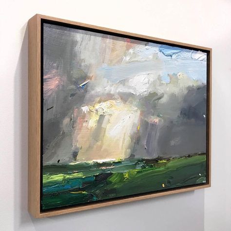 Modern Painting Frame Ideas, Canvas Framing Ideas, Richard Claremont, Large Canvas Art Abstract, Framing Canvas Art, Paint Frame, Floating Canvas Frame, Canvas Art Decor, Oil Painting Frames