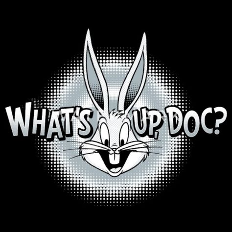 What's Up Doc, Looney Tunes Bugs Bunny, Bugs Bunny, Disney Wallpaper, Looney Tunes, Warner Bros, Bugs, Crewneck Sweatshirt, Crew Neck Sweatshirt