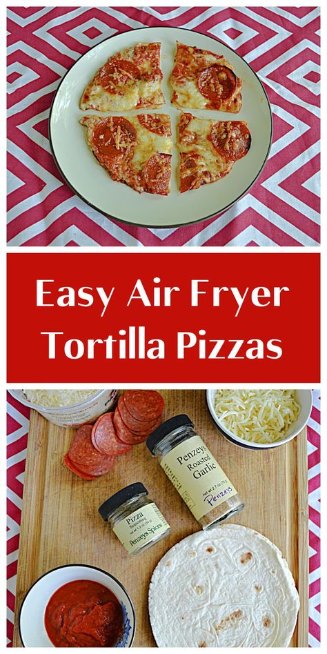 Air Fryer Pizzadilla, Pizza Taquitos Air Fryer, Airfryer Mini Pizza, Air Fryer Flour Tortilla Recipes, Mini Air Fryer Pizza, What To Make With Mini Tortillas, Flour Tortilla Pizza Recipes Air Fryer, Mini Pizzas In Air Fryer, Tortilla Wrap Pizza Air Fryer