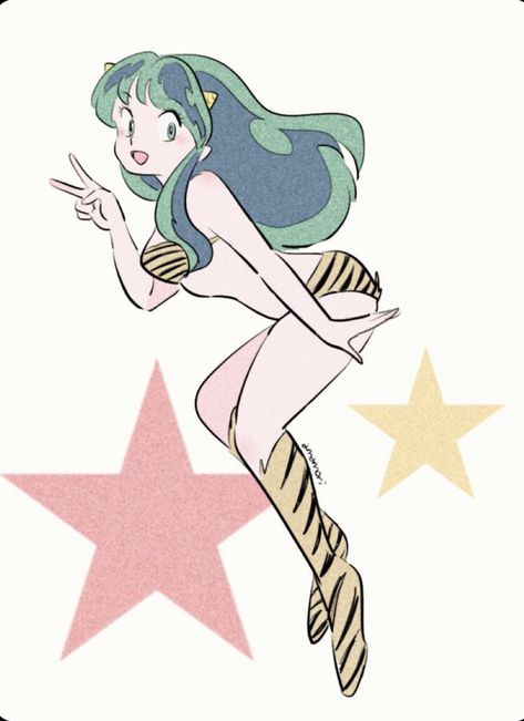 Panty And Stocking Anime, Drawing Face Expressions, Urusei Yatsura, Anime Fandom, Old Anime, Manga Cute, 90s Anime, Drawing Reference Poses, Character Portraits