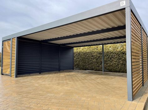 Carport Design, Carport Prices, Carport Modern, Building A Carport, Aluminum Carport, Modern Carport, Carport With Storage, Steel Carports, Pergola Carport