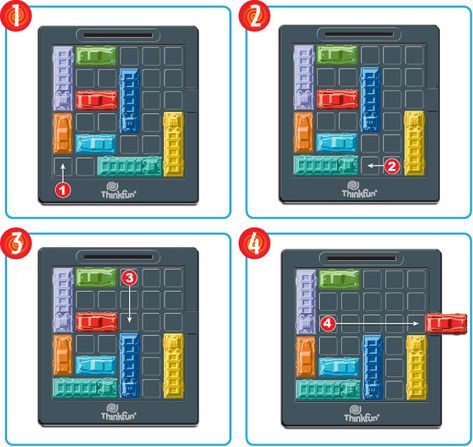 How to play Rush Hour | Official Game Rules | UltraBoardGames Rush Hour Game, Grid Game, Best Board Games, Game Rules, Fun Board Games, Rush Hour, Card Challenges, Games To Play, Travel Size Products