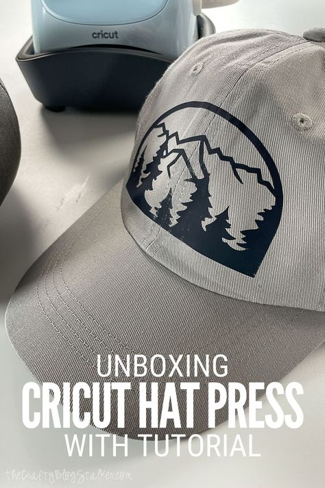 The Easy To Use Cricut Hat Press is one of the best accessories for the Cricut. Watch me make a hat with the Cricut Hat Press and learn all about how it works. #thecraftyblogstalker #cricuthatpress #hatpress #cricut Cricut Accessories, Make A Hat, Hat Tutorial, Diy Crafts For Adults, Handmade Inspiration, How To Craft, Best Accessories, Diy Hat, Fashion Tutorial