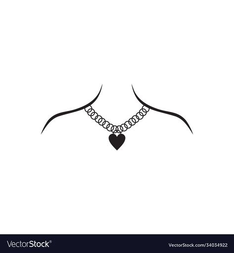 Necklace Logo Design, Necklace Drawing, Jewelry Logo Design, Jewelry Logo, Logo Design Template, Simple Necklace, Vector Images, Logo Design, Jewelry Necklaces