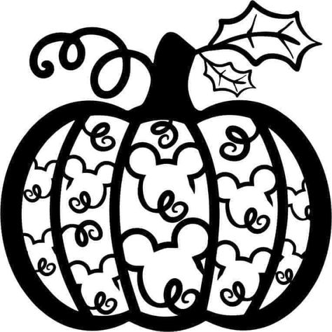 Mickey Halloween Coloring Pages, Cricut Images Free Clip Art, Halloween Cricut Ideas, Free Laser Cut Files, Disney Halloween Coloring Pages, Disney Halloween Svg, Disney Silhouette Art, Vinyle Cricut, Disney Silhouette