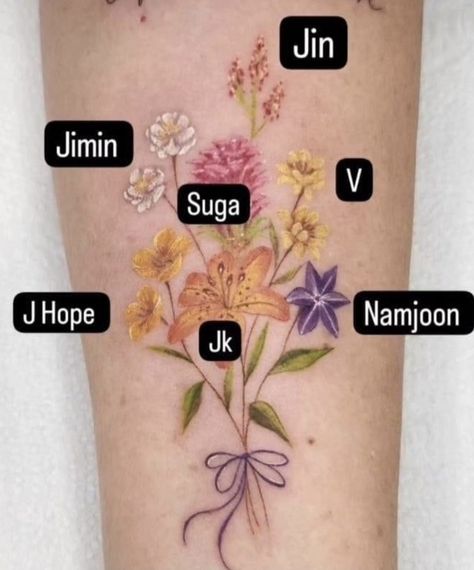 Kpop Tattoos, Army Tattoos, Bts Tattoos, Small Pretty Tattoos, Geniale Tattoos, E Tattoo, Subtle Tattoos, Dream Tattoos, Bts Drawings