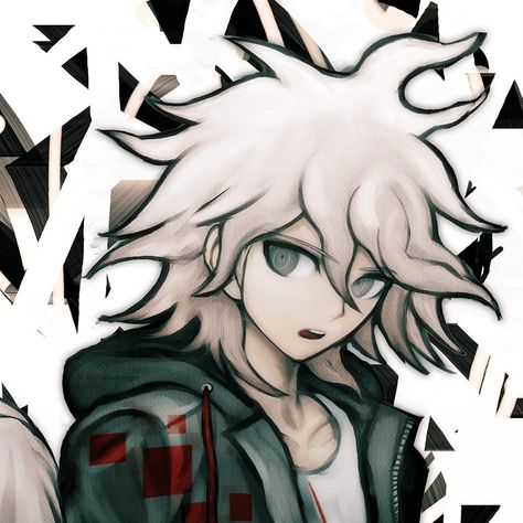 Komaeda Icon, Pusheen Cat, Nagito Komaeda, Danganronpa 3, Danganronpa Characters, Fictional Crushes, Digital Art Anime, Cover Pics, Cutie Patootie