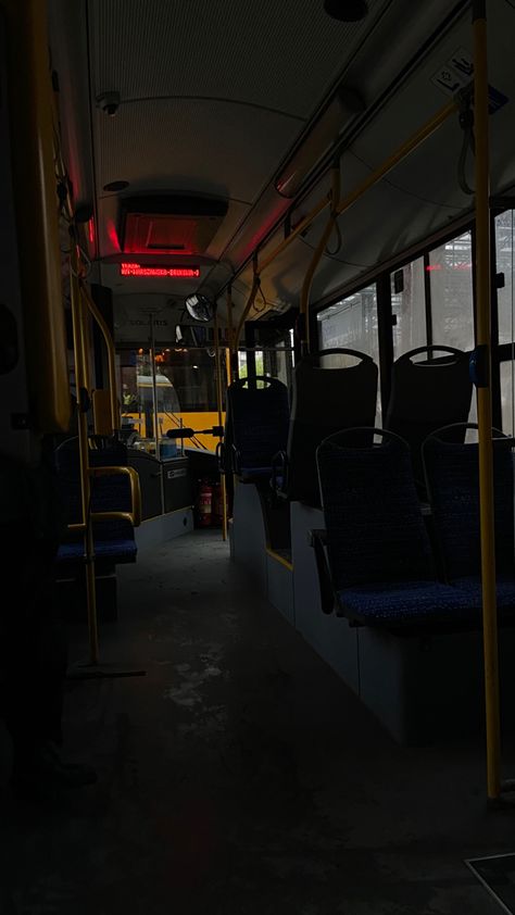 Bus Dark Aesthetic, Inspo For Writing, Raycore Aesthetic, Bus Photo Aesthetic, Neon Dark Aesthetic, City Bus Aesthetic, Grunge City Aesthetic, Ciudad Aesthetic, Dark Neon Aesthetic