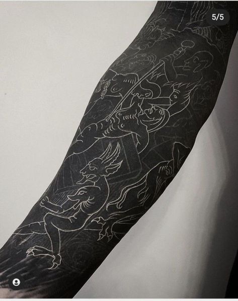 Blackout Cover Up Tattoo, Blackout Sleeve, Traditional Japanese Tattoo Sleeve, Black Sleeve Tattoo, Tattoo Fixes, All Black Tattoos, Solid Black Tattoo, Black Tattoo Cover Up, Tattoo Spots